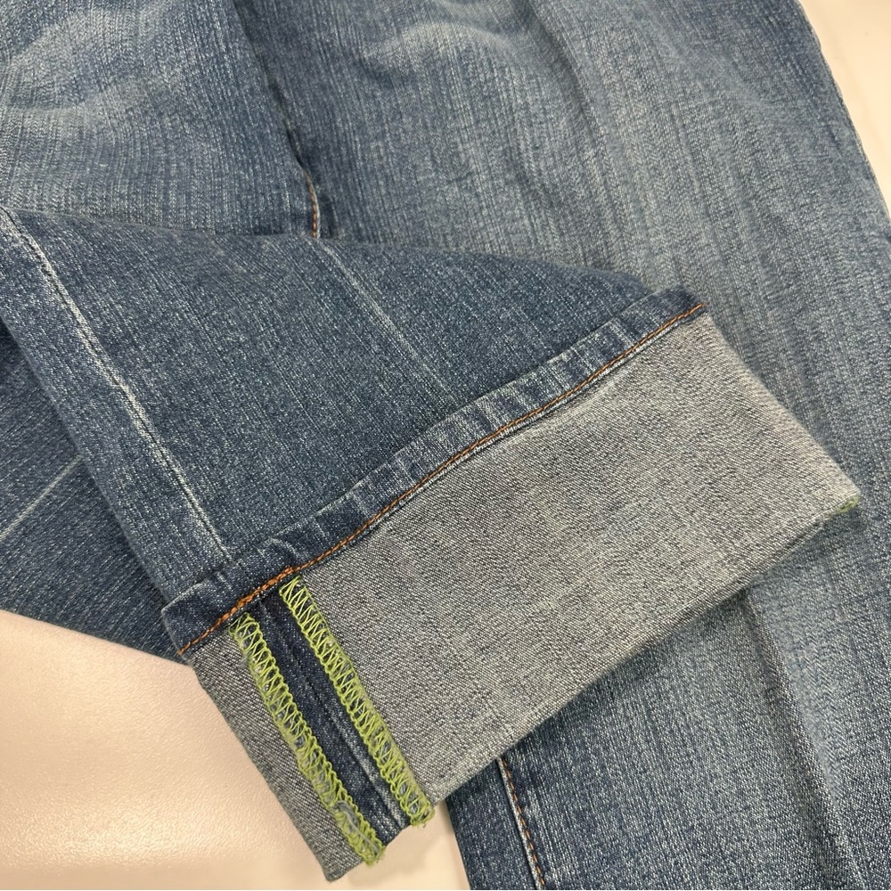 MAX STUDIO Capris Jeans Size 4 Cuffed 4 Pockets cropped New - Picture 10 of 15